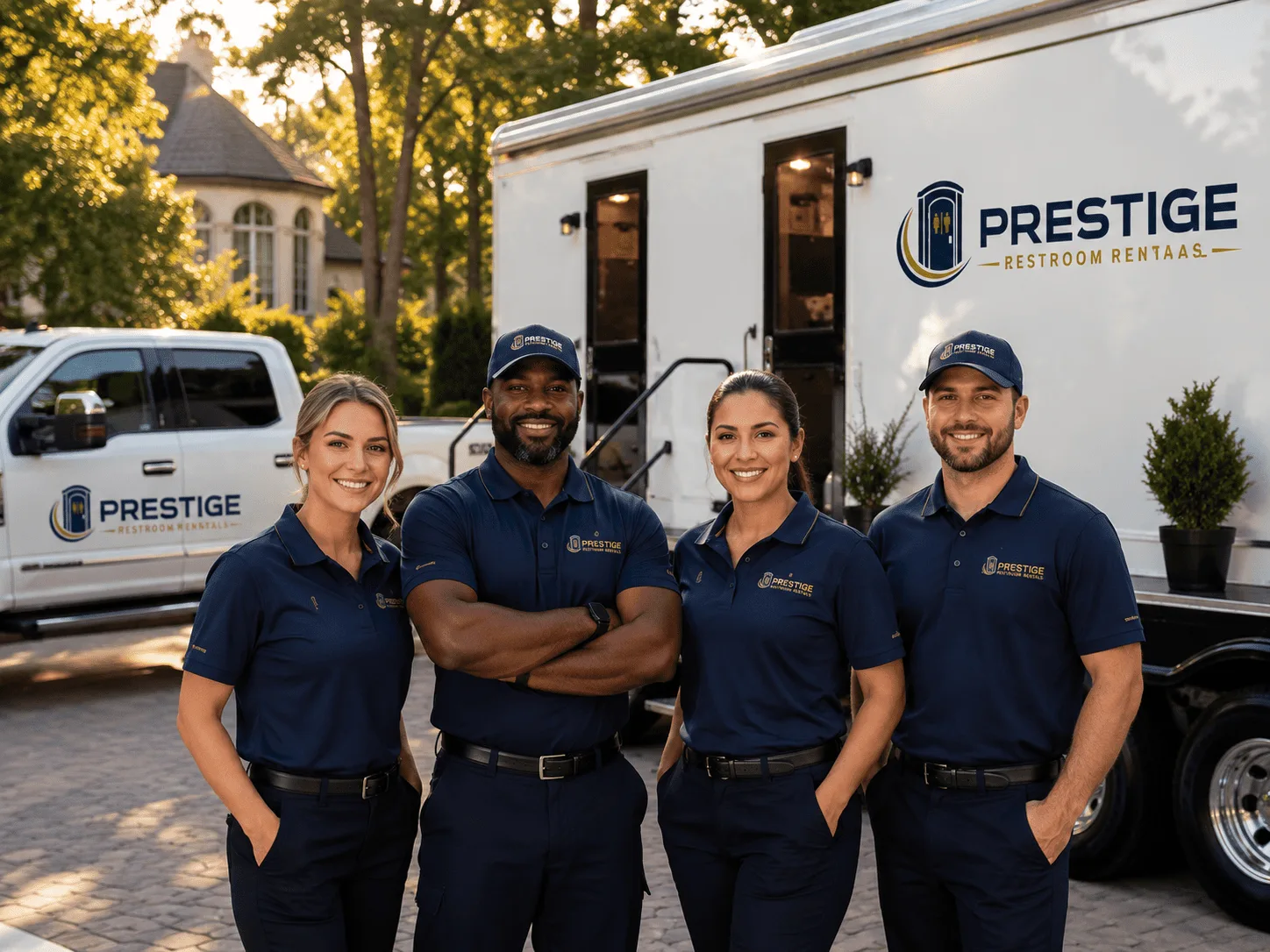 Trusted Luxury Portable Restrooms company in Edroy, TX